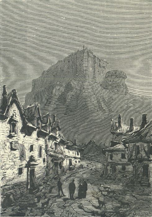 Holyrood palace of the ancient kings of Scotland